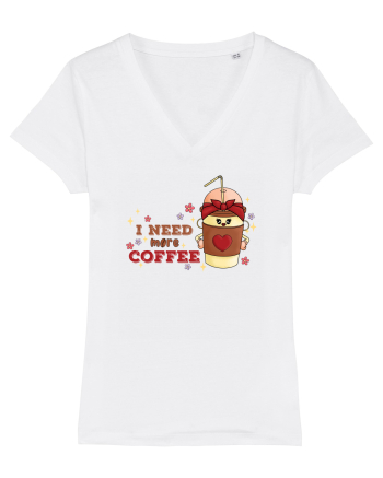 pentru mamele iubitoare de cafea - I need more coffee White