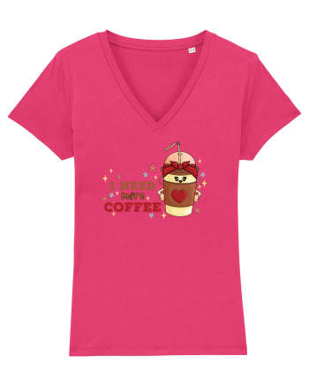 pentru mamele iubitoare de cafea - I need more coffee Raspberry
