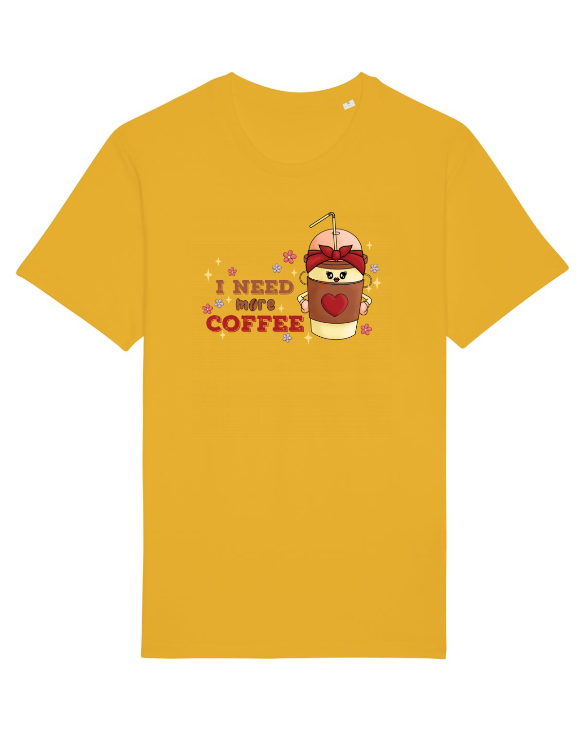 Tricou mânecă scurtă Unisex Rocker Spectra Yellow