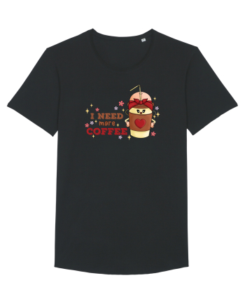 pentru mamele iubitoare de cafea - I need more coffee Black