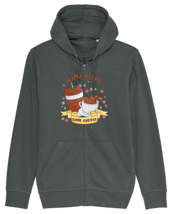 pentru mamele iubitoare de cafea - Mama needs some coffee Anthracite