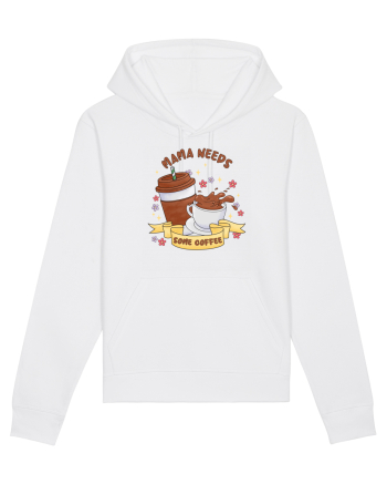 pentru mamele iubitoare de cafea - Mama needs some coffee White