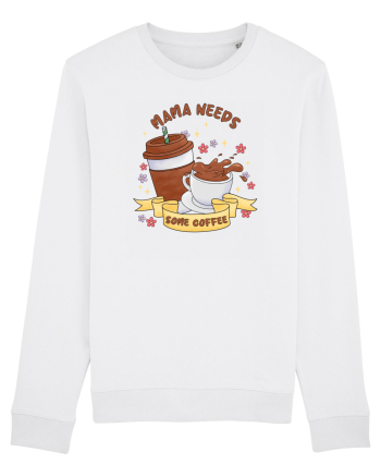 pentru mamele iubitoare de cafea - Mama needs some coffee White