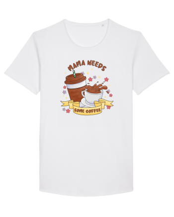 pentru mamele iubitoare de cafea - Mama needs some coffee White