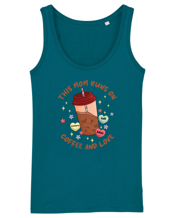 pentru mamele iubitoare de cafea - This mom runs on coffee and love Ocean Depth