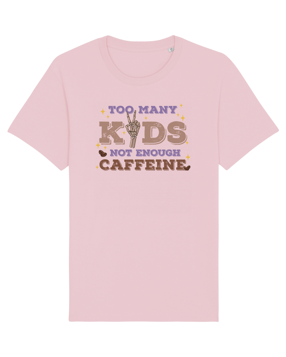 Tricou mânecă scurtă Unisex Rocker Cotton Pink