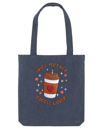 pentru mamele iubitoare de cafea - Wife mother coffee lover Midnight Blue