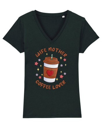 pentru mamele iubitoare de cafea - Wife mother coffee lover Black