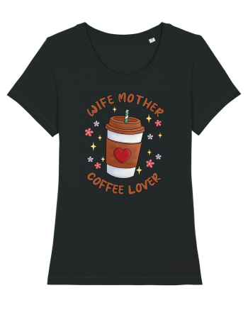 pentru mamele iubitoare de cafea - Wife mother coffee lover Black