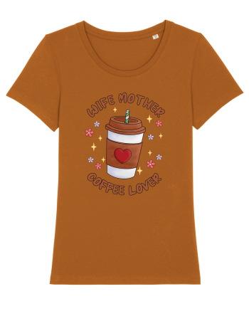 pentru mamele iubitoare de cafea - Wife mother coffee lover Roasted Orange