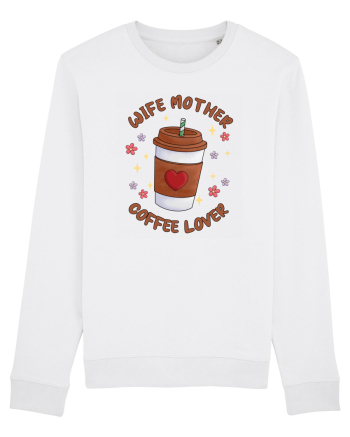 pentru mamele iubitoare de cafea - Wife mother coffee lover White