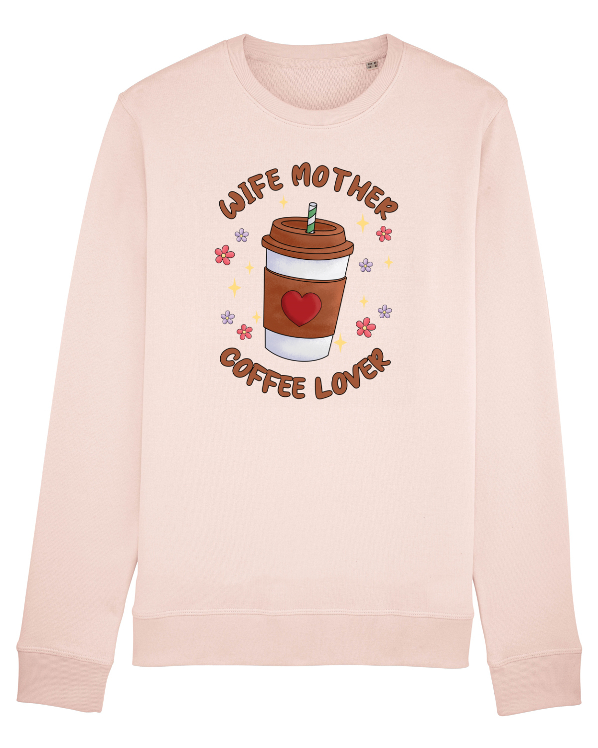 Bluză mânecă lungă Unisex Rise Candy Pink