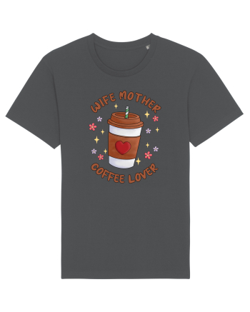 pentru mamele iubitoare de cafea - Wife mother coffee lover Anthracite