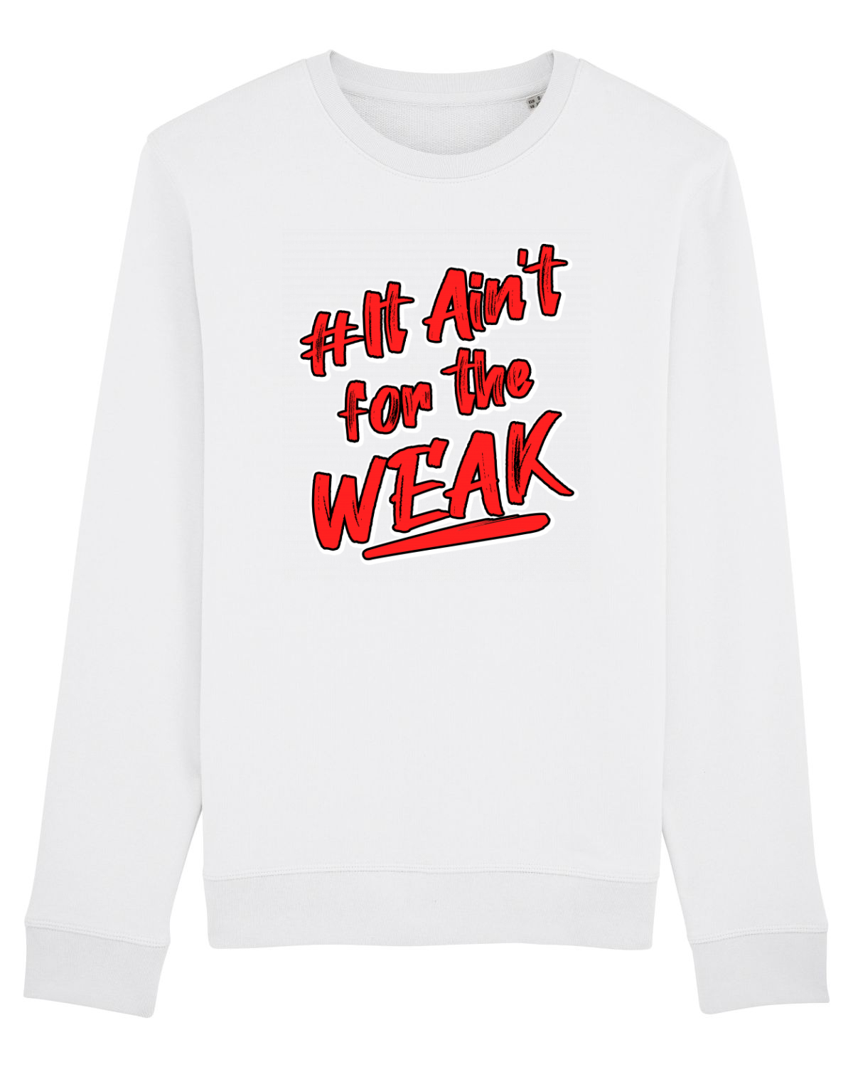 Bluză mânecă lungă Unisex Rise White