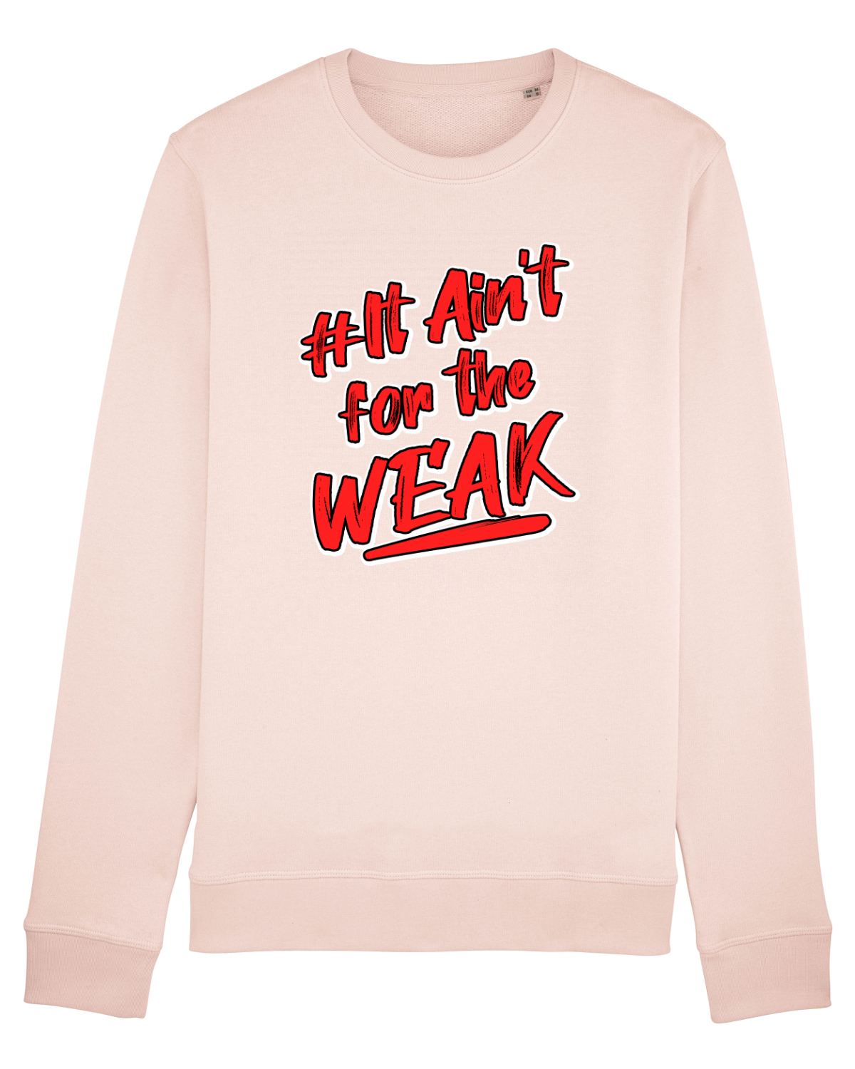 Bluză mânecă lungă Unisex Rise Candy Pink
