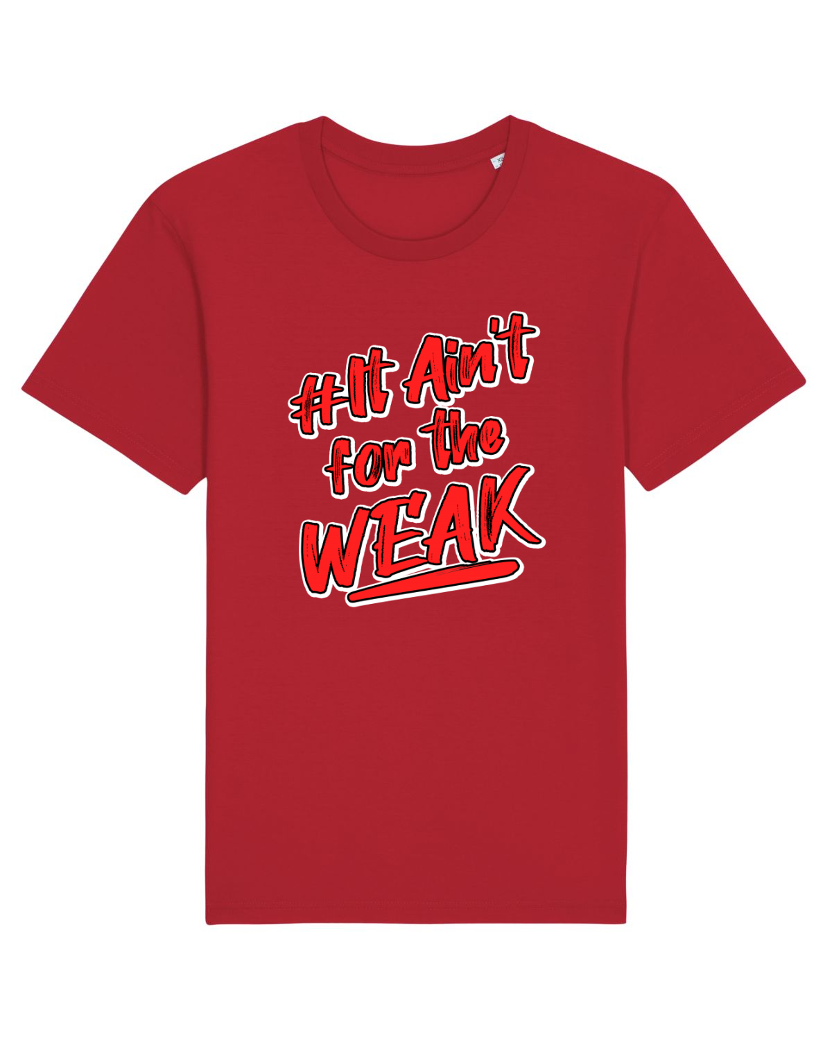 Tricou mânecă scurtă Unisex Rocker Red