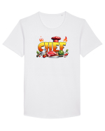 pentru pasiune culinară - Chef Tricou mânecă scurtă guler larg Bărbat Skater