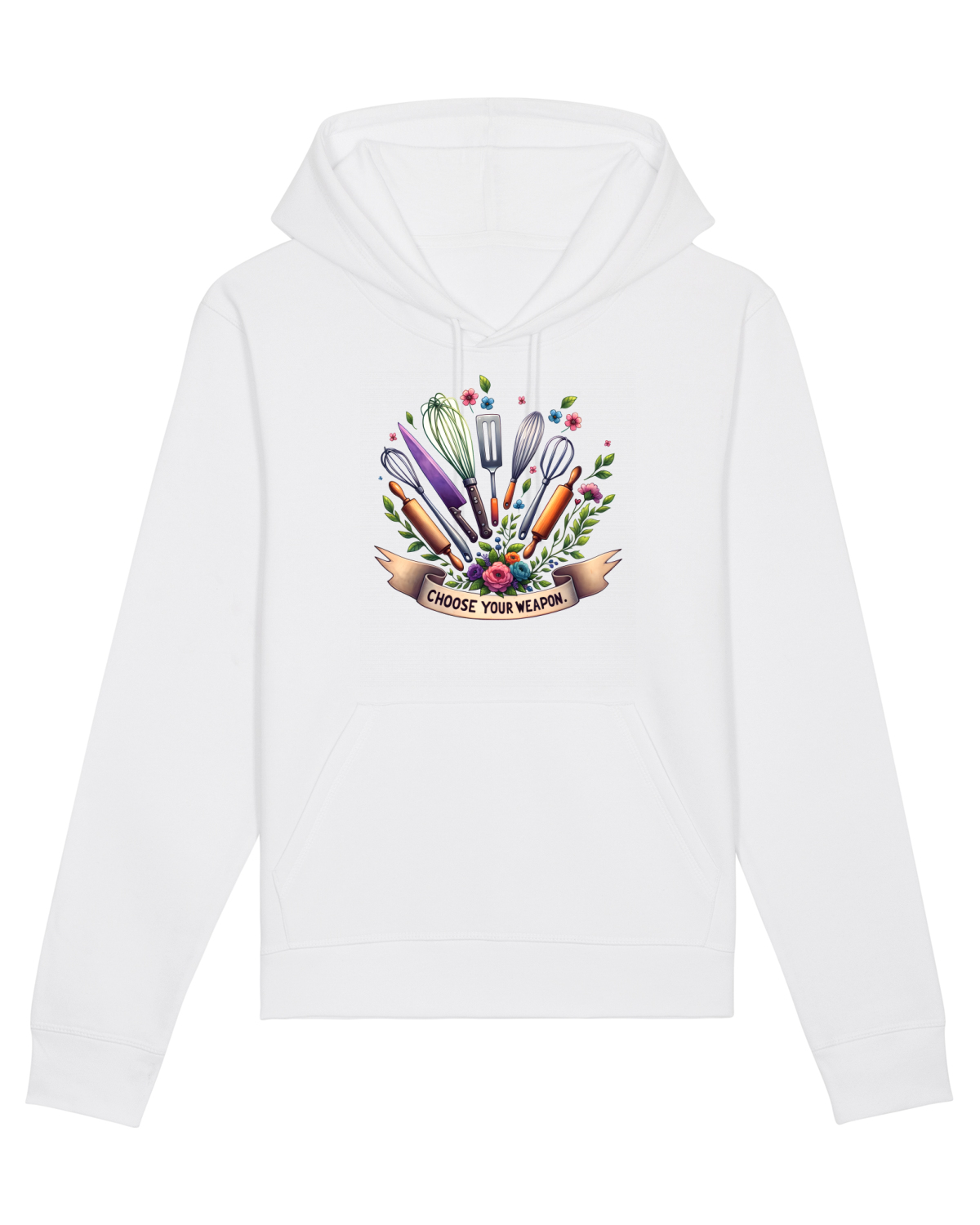 Hanorac Unisex Drummer White