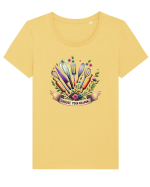 pentru pasiune culinară - Choose your weapon in the kitchen Tricou mânecă scurtă guler larg fitted Damă Expresser