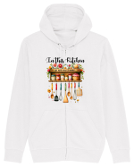 pentru pasiune culinară - In this kitchen we make messes and memories Hanorac cu fermoar Unisex Connector