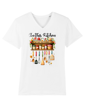 pentru pasiune culinară - In this kitchen we make messes and memories White