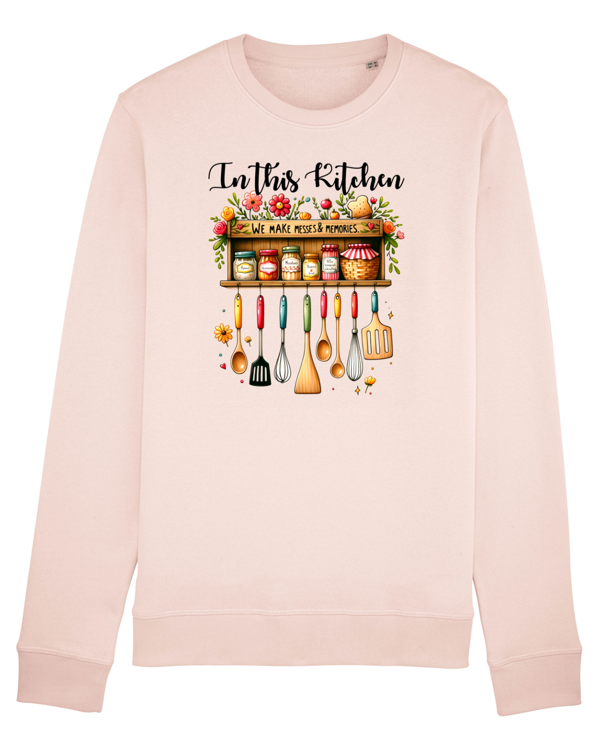 Bluză mânecă lungă Unisex Rise Candy Pink
