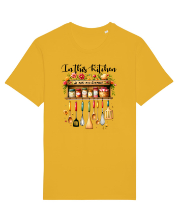 pentru pasiune culinară - In this kitchen we make messes and memories Spectra Yellow