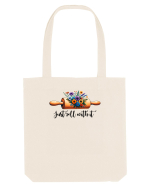 pentru pasiune culinară - Just roll with it Sacoșă textilă