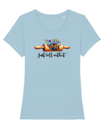 pentru pasiune culinară - Just roll with it Sky Blue