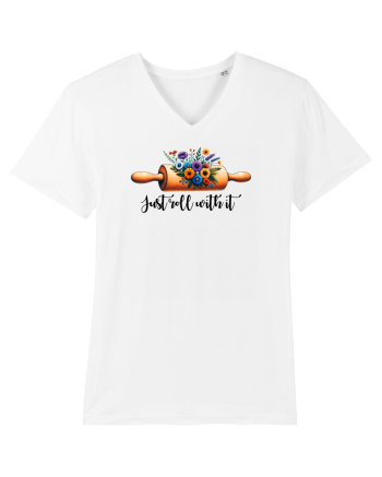 pentru pasiune culinară - Just roll with it White