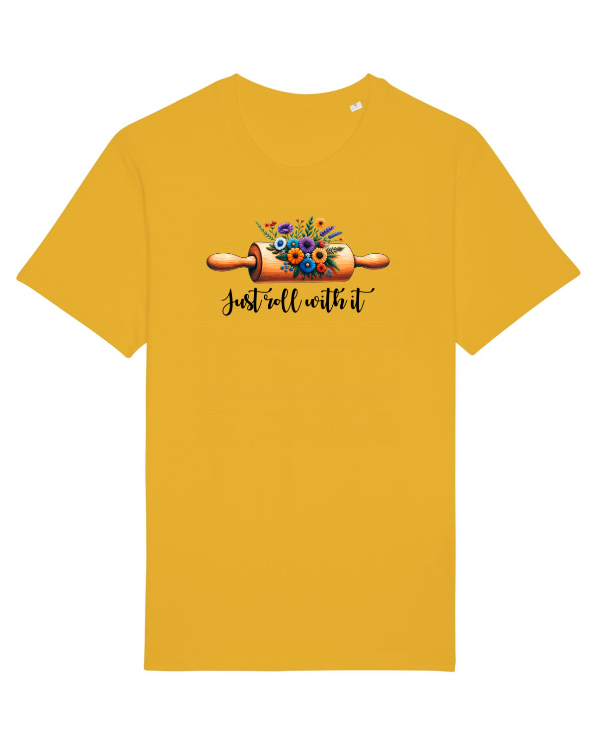 Tricou mânecă scurtă Unisex Rocker Spectra Yellow