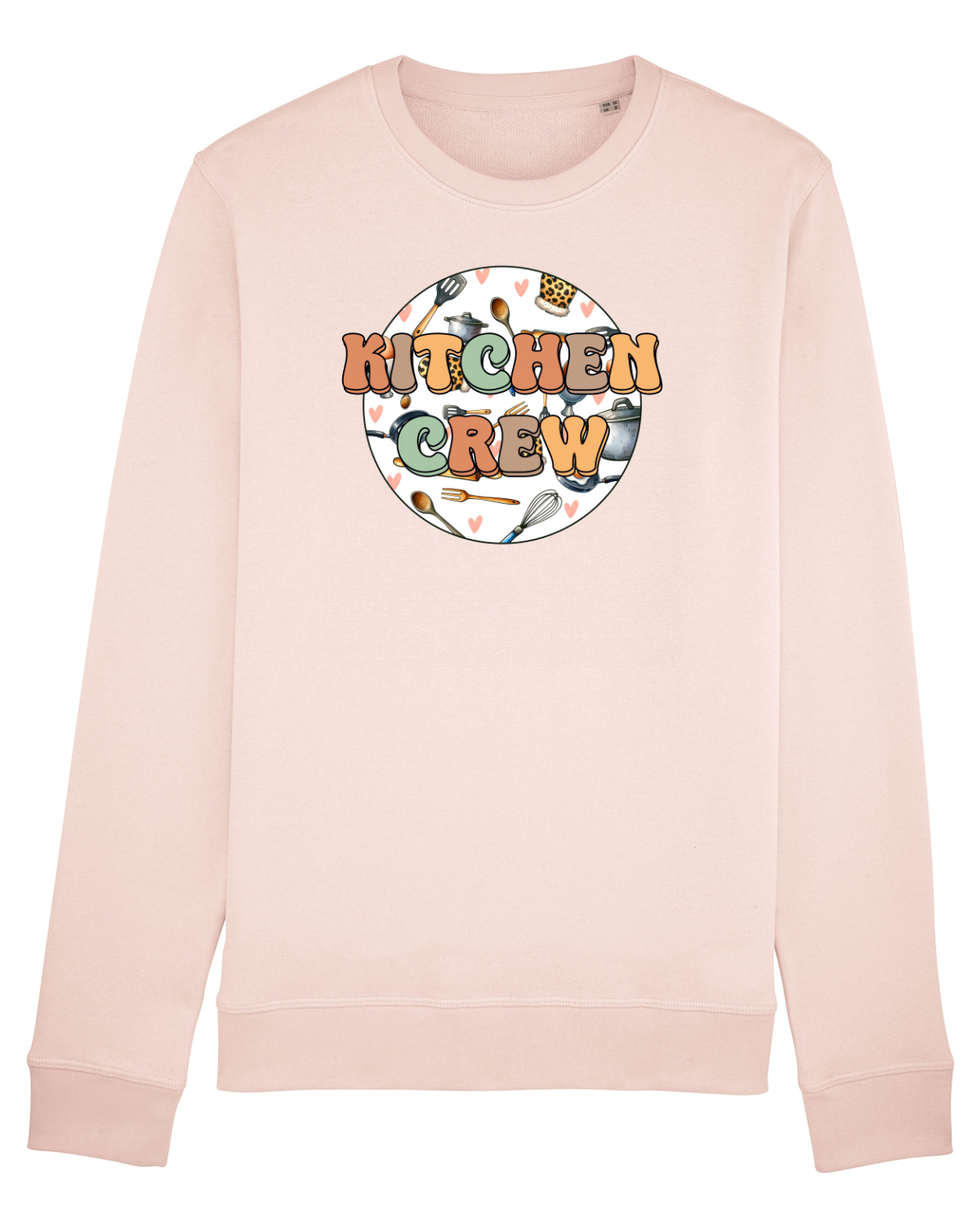 Bluză mânecă lungă Unisex Rise Candy Pink