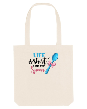 pentru pasiune culinară - Life is short lick the spoon Natural