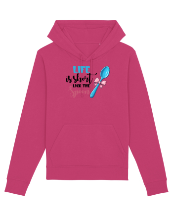 pentru pasiune culinară - Life is short lick the spoon Raspberry