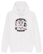 pentru pasiune culinară - Life is what you bake it Hanorac cu fermoar Unisex Connector