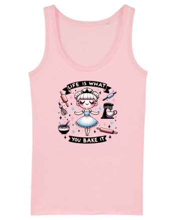 pentru pasiune culinară - Life is what you bake it Cotton Pink