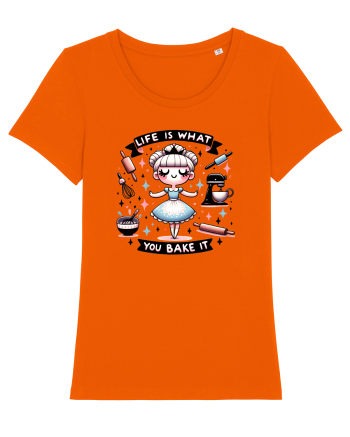pentru pasiune culinară - Life is what you bake it Bright Orange