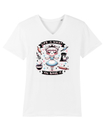 pentru pasiune culinară - Life is what you bake it Tricou mânecă scurtă guler V Bărbat Presenter