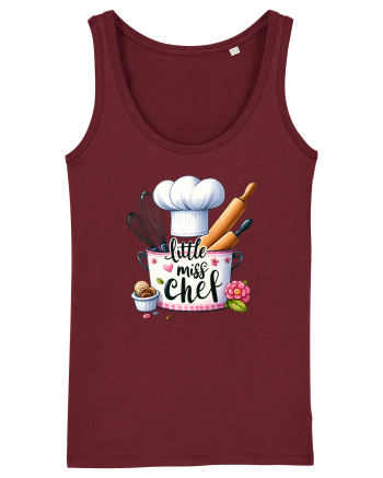 pentru pasiune culinară - Little miss chef Burgundy