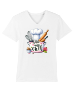 pentru pasiune culinară - Little miss chef Tricou mânecă scurtă guler V Bărbat Presenter