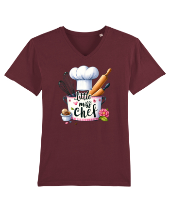 pentru pasiune culinară - Little miss chef Burgundy