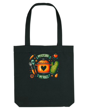 pentru pasiune culinară - My kitchen my rules Black
