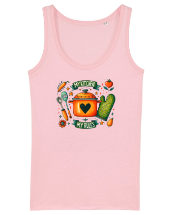 pentru pasiune culinară - My kitchen my rules Cotton Pink