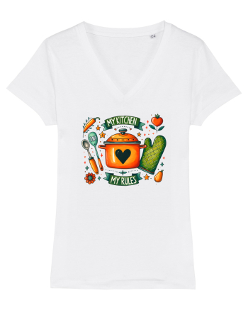 pentru pasiune culinară - My kitchen my rules White