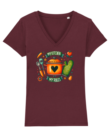 pentru pasiune culinară - My kitchen my rules Burgundy
