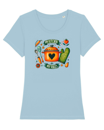 pentru pasiune culinară - My kitchen my rules Sky Blue