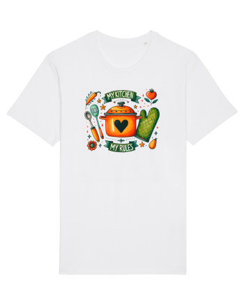 pentru pasiune culinară - My kitchen my rules White