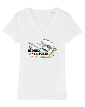 pentru pasiune culinară - No bitchin in my kitchen White