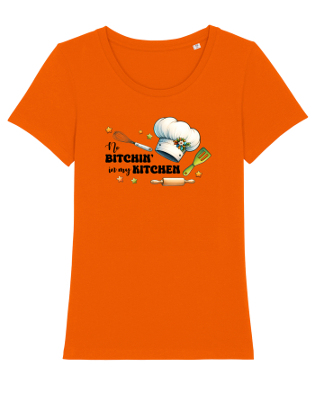 pentru pasiune culinară - No bitchin in my kitchen Bright Orange
