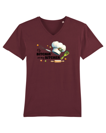 pentru pasiune culinară - No bitchin in my kitchen Burgundy